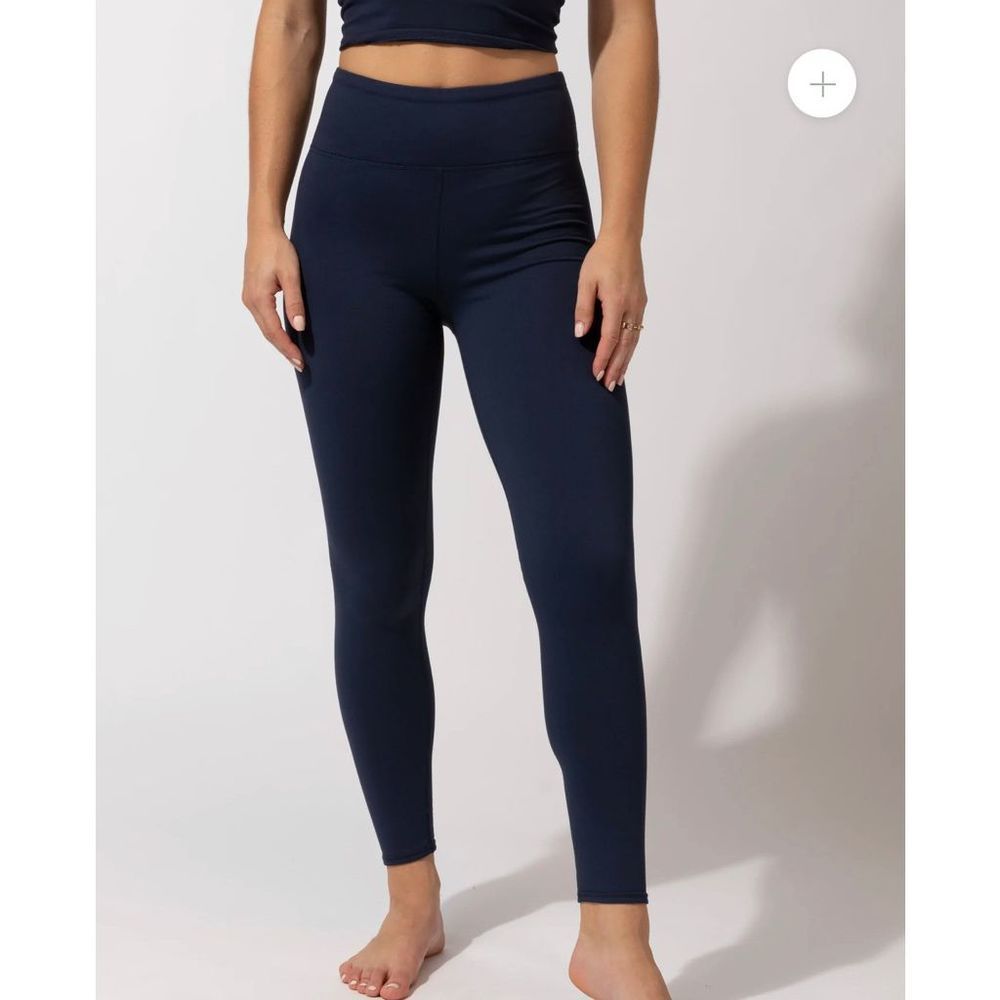 Theads 4 Thoughts Monica Blue Full Length Leggings Size XL